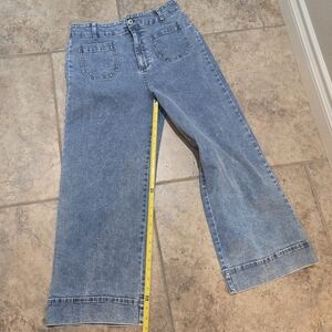 HABITAT Blue Wide Leg Jeans Sz 14